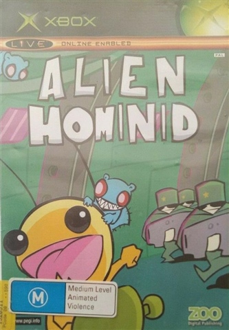 Microsoft Xbox - Alien Hominid - PAL